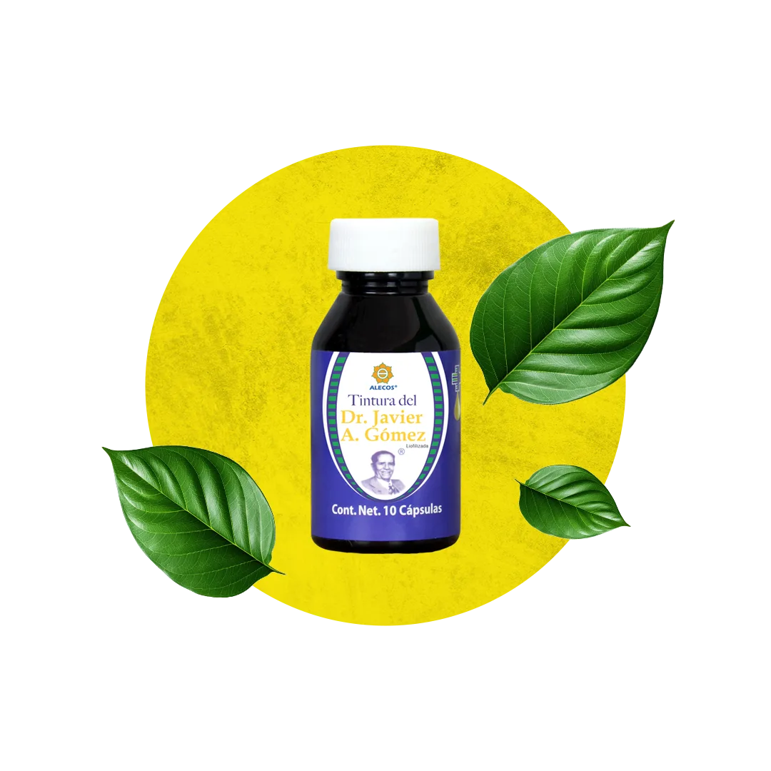 tintura de yerbas de alecos en cápsulas 10