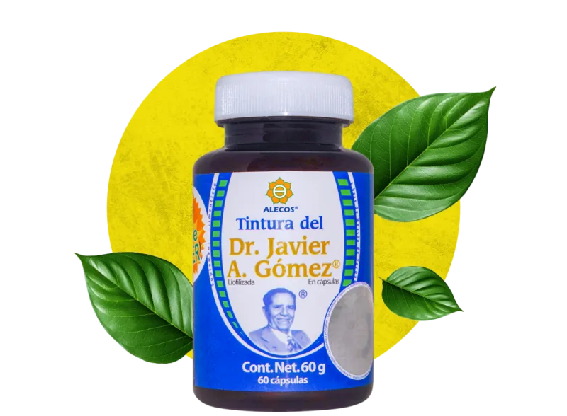 tintura de yerbas de alecos en cápsulas 60