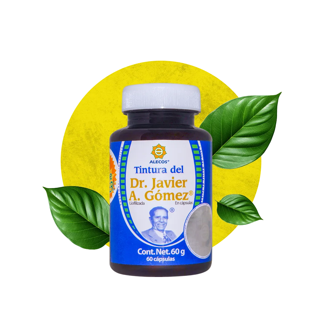 tintura de yerbas de alecos en cápsulas 60