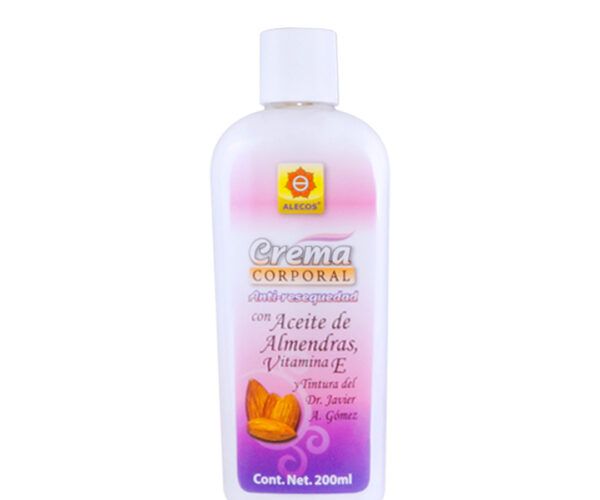 Crema Corporal con Aceite de Almendras