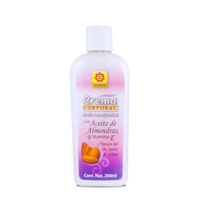 Crema Corporal con Aceite de Almendras