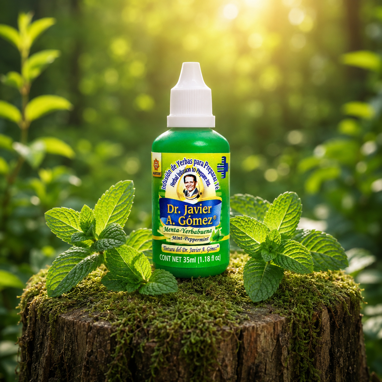 Tintura de Yerbas de Alecos Menta Gotero 35ml 1